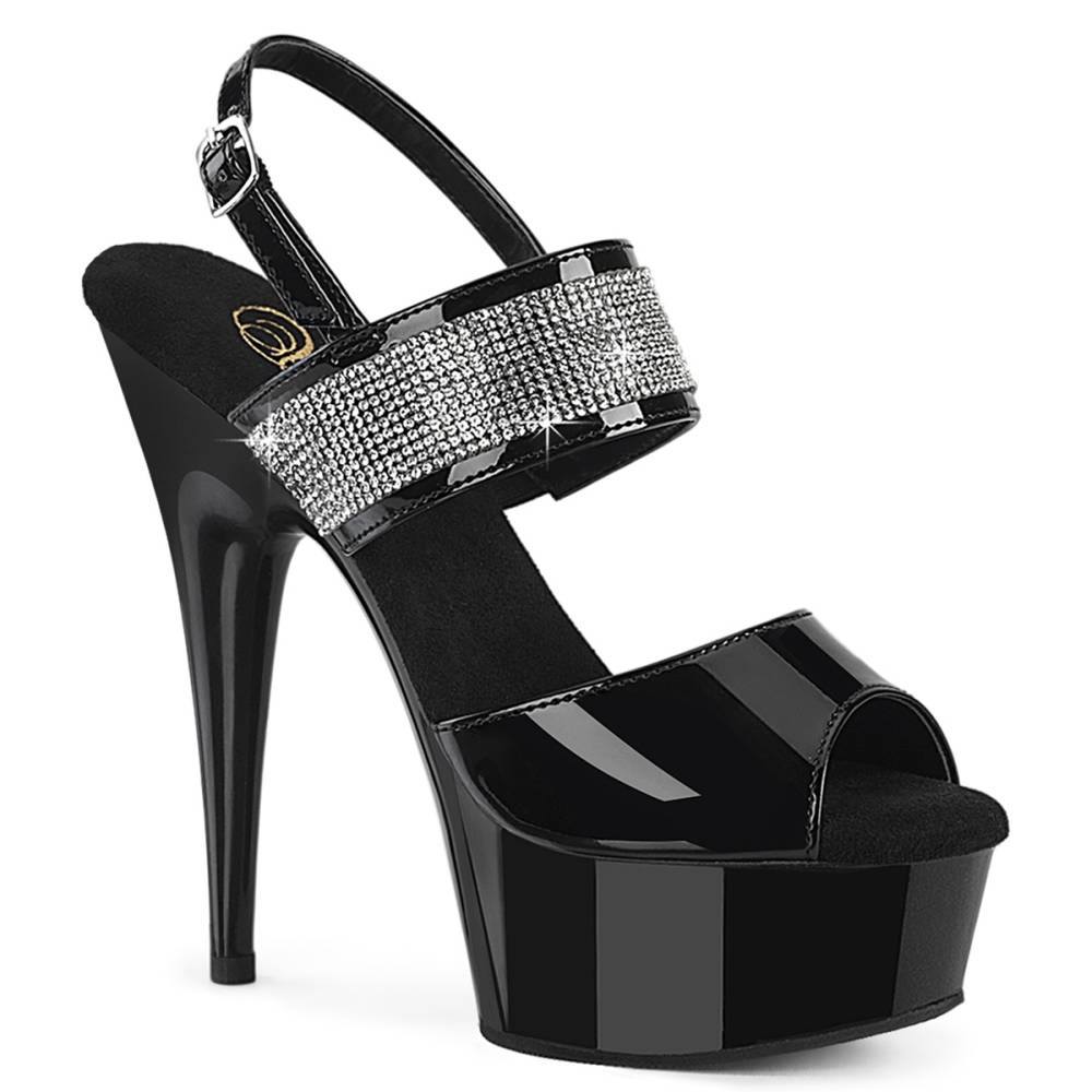 Pleaser - DELIGHT639 Sandale à bride à la cheville - Noir Product image